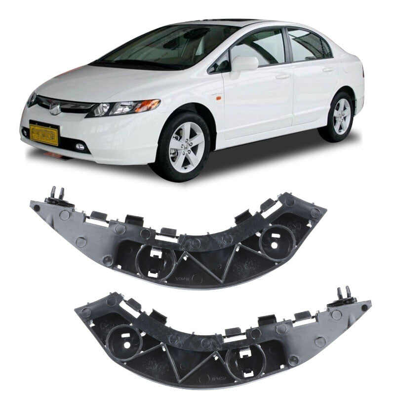 2x Front Bumper Retainer Bracket Left Right Side for 2006-2011 for Honda for Civic NEW