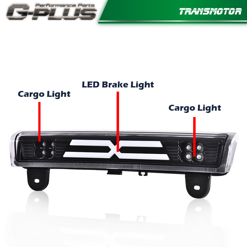 Fits 00-06 Suburban Tahoe for Yukon Black LED Third Brake Light/Cargo Light