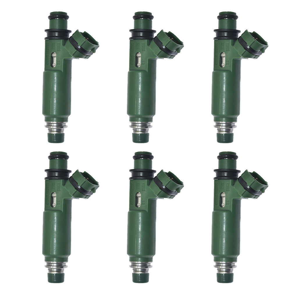 6x Fuel Injector for Toyota for Land Cruiser for Lexus LX450 L6 23250-66010 23209-66010