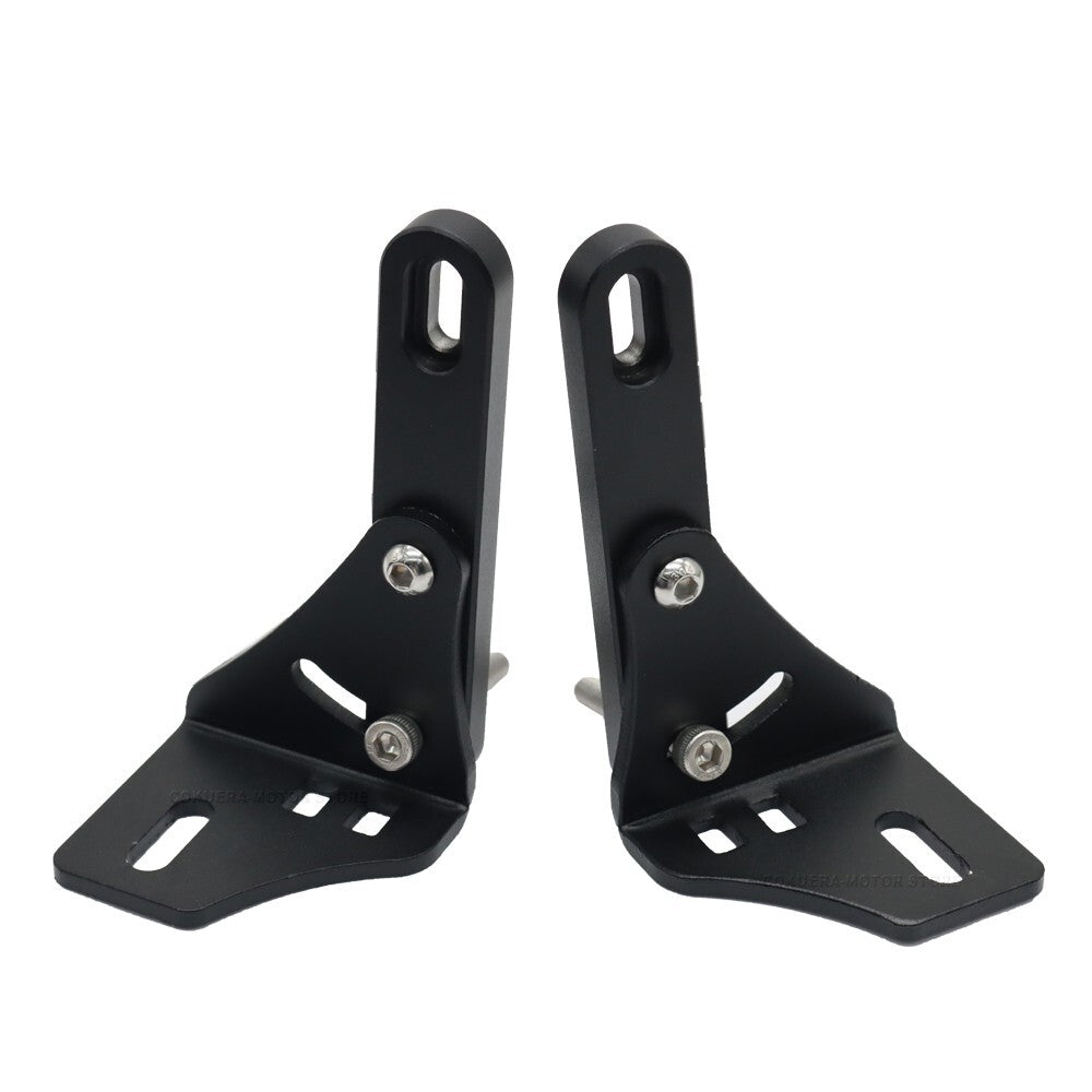 1Pc Motorcycle Adjustable Rod Headlight Fixed Bracket Spot Light Extension Lever