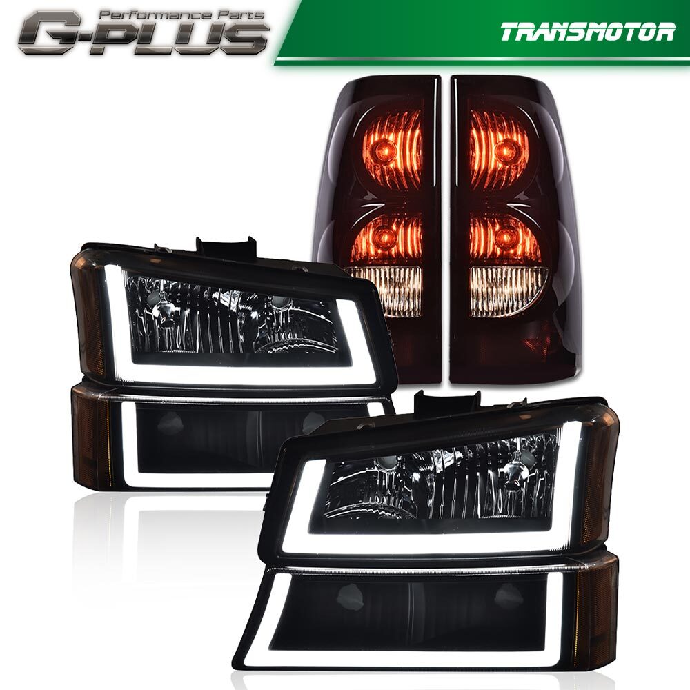 Black Jade/Glossy LED White Water+ Small Whitening 03-06 Black and White West Silverado 1500 2500