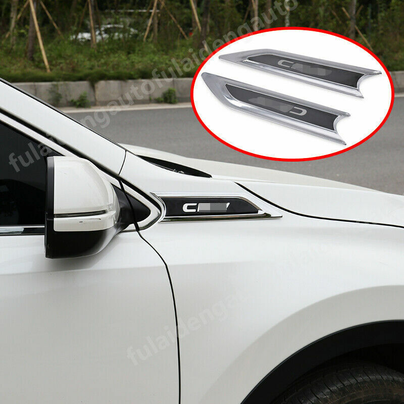 2P Chrome Car Side Body Molding Trim Cover Fit for Honda CRV CR-V 2017-2020 2022