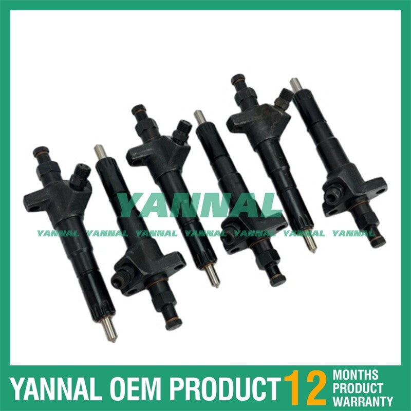 6 ME440071 fuel injectors for Mitsubishi 6D16 Hidromek HMK 300 LC excavators