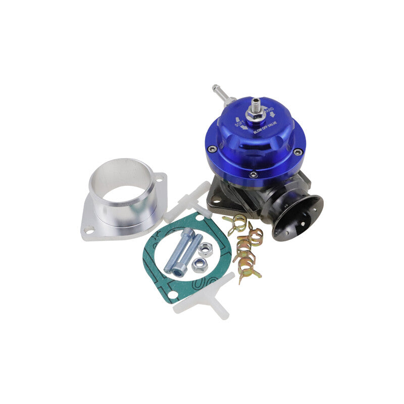 Universal Type-RS Turbo Blow Off Valve Kit Adjustable 25 psi BOV Blow Dump BLUE