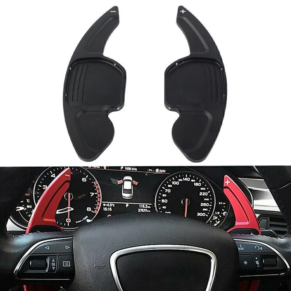 2pcs Steering Wheel Shifter Extension Shift Paddle Fit for Audi A3 A5 A6 A7 for A8 S5 Q5