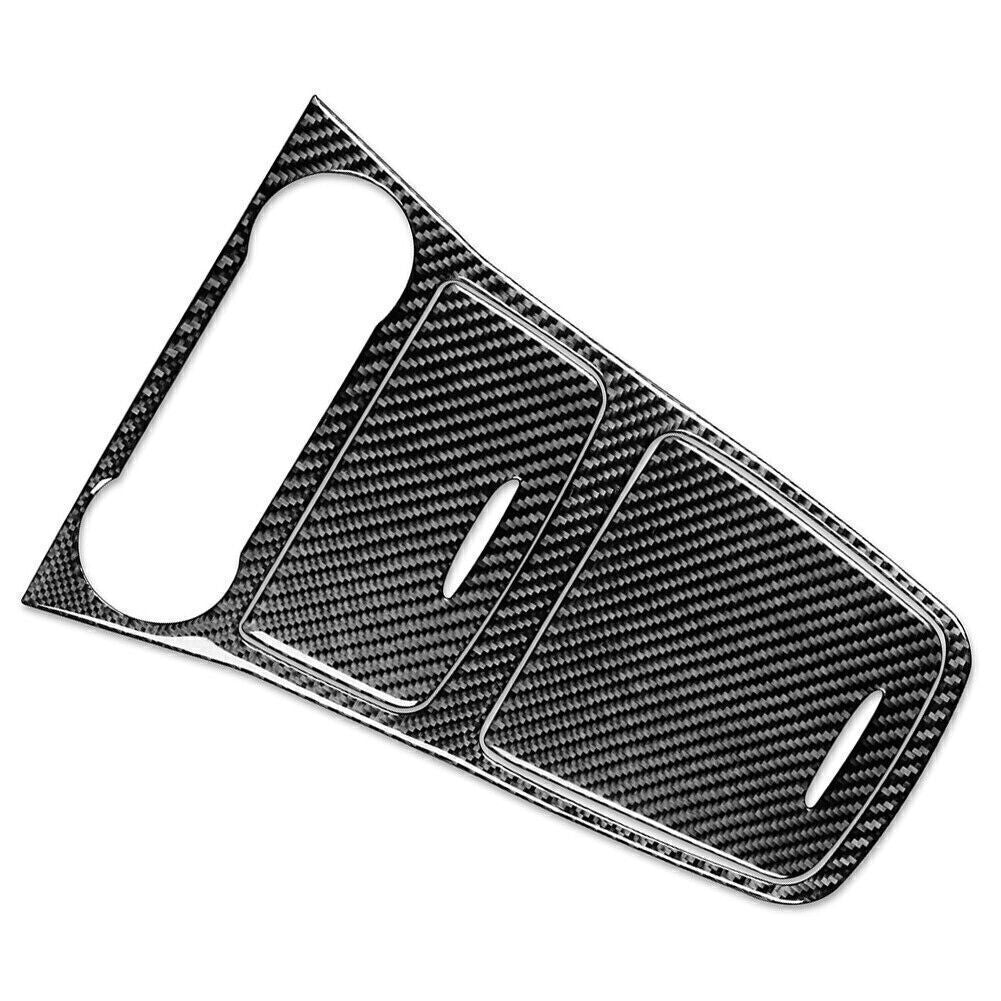for Mercedes Benz A GLA CLA Class 2013-18 Carbon Fiber Center Console Cover Trim