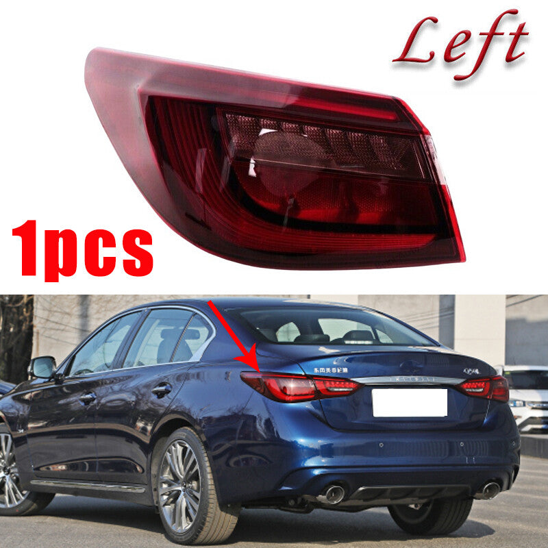 Left LED exterior taillight assembly brake light applicable to for Infiniti Q50 Q50L 2018-2021