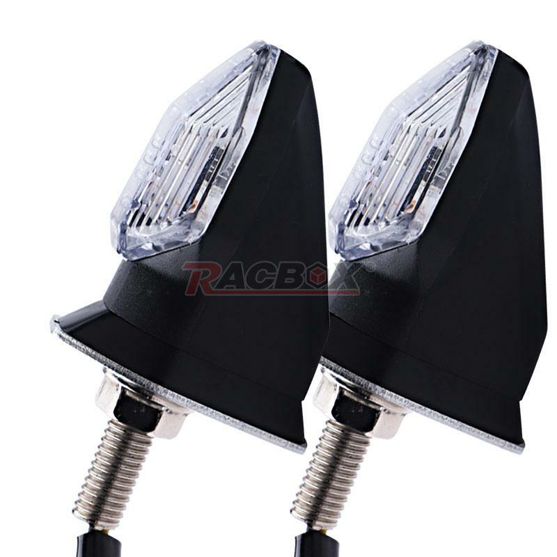 LED Motorcycle for Mini Turn Signal Indicator Amber Blinker Light for Honda for Kawasaki