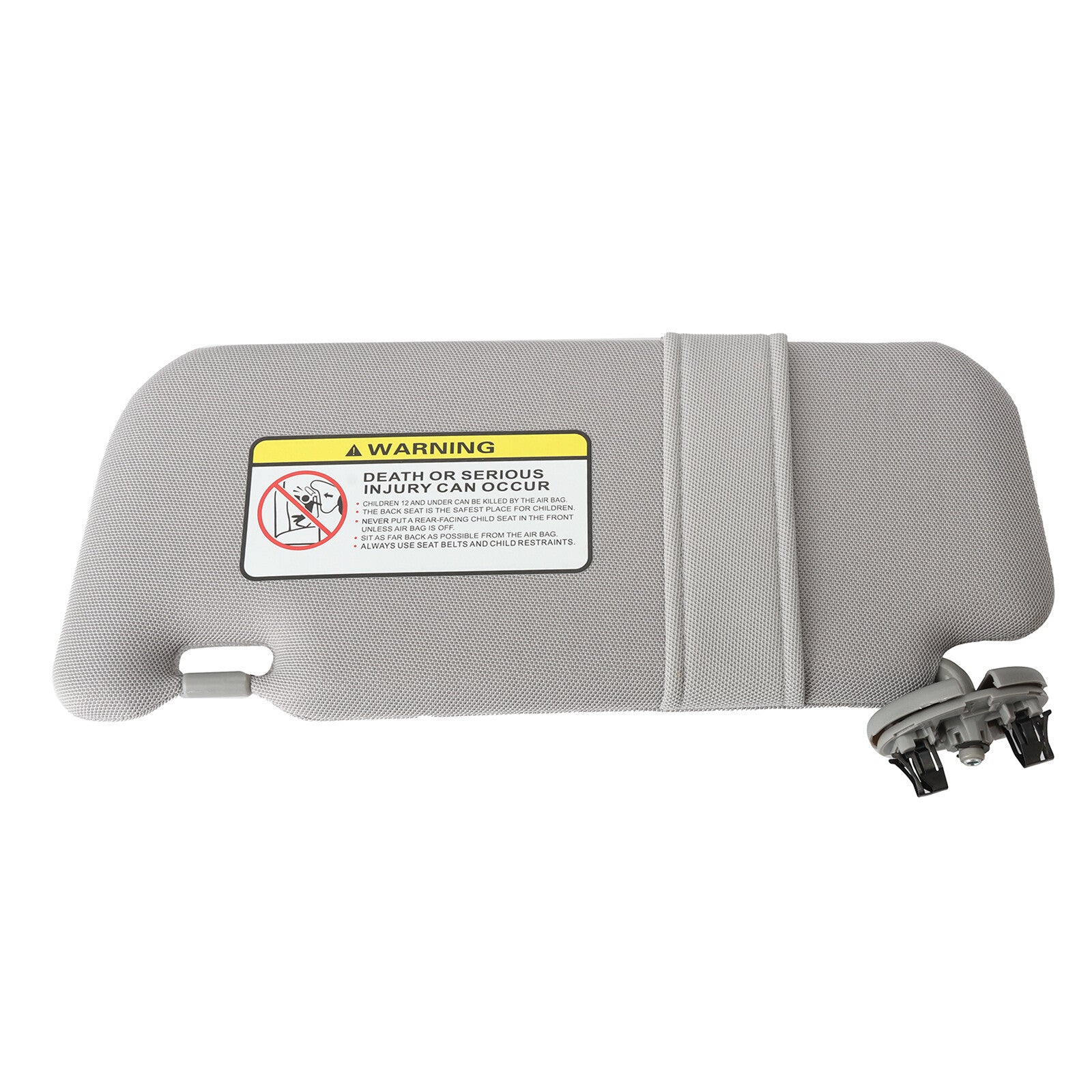 Right passenger side sun visor, gray, 74310-12L80-B0, suitable for Toyota for Corolla 09-13
