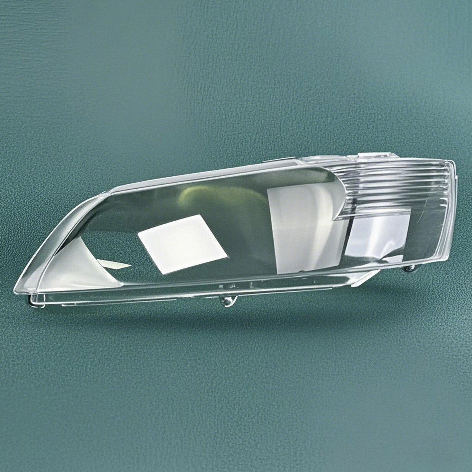 A pair of headlight lens housings + glue, suitable for Mitsubishi Lancer Evo 9TH 2003-2006.