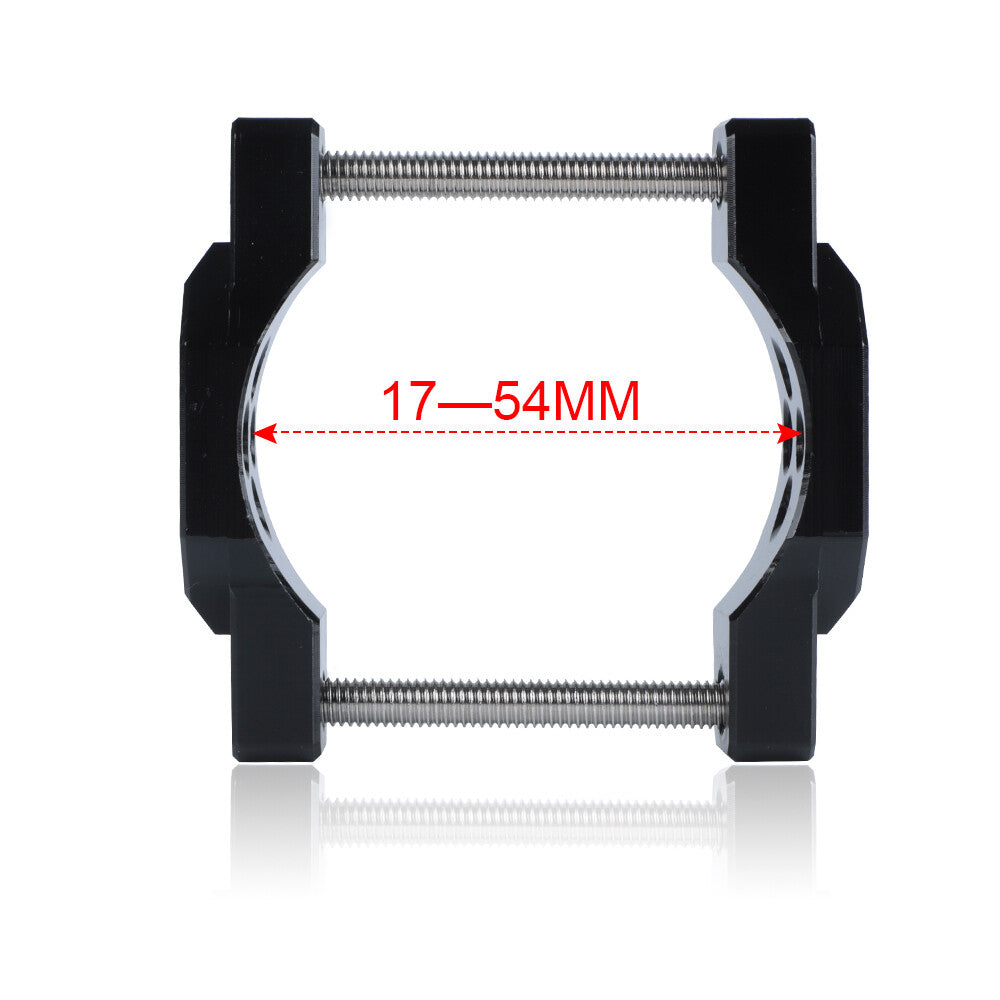 17-54mm Mount Bracket Fog Lamp Spot Light Motorcycle Fork Clamp Holder Headlight