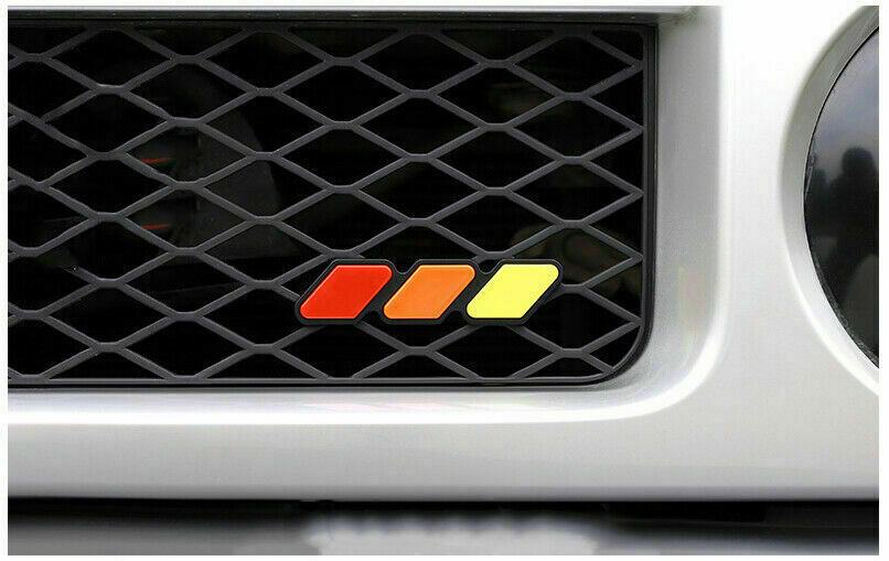 for Toyota FJ Cruiser 2007-2014 Three-Colour Front Centre Grille Badge Trim Kit