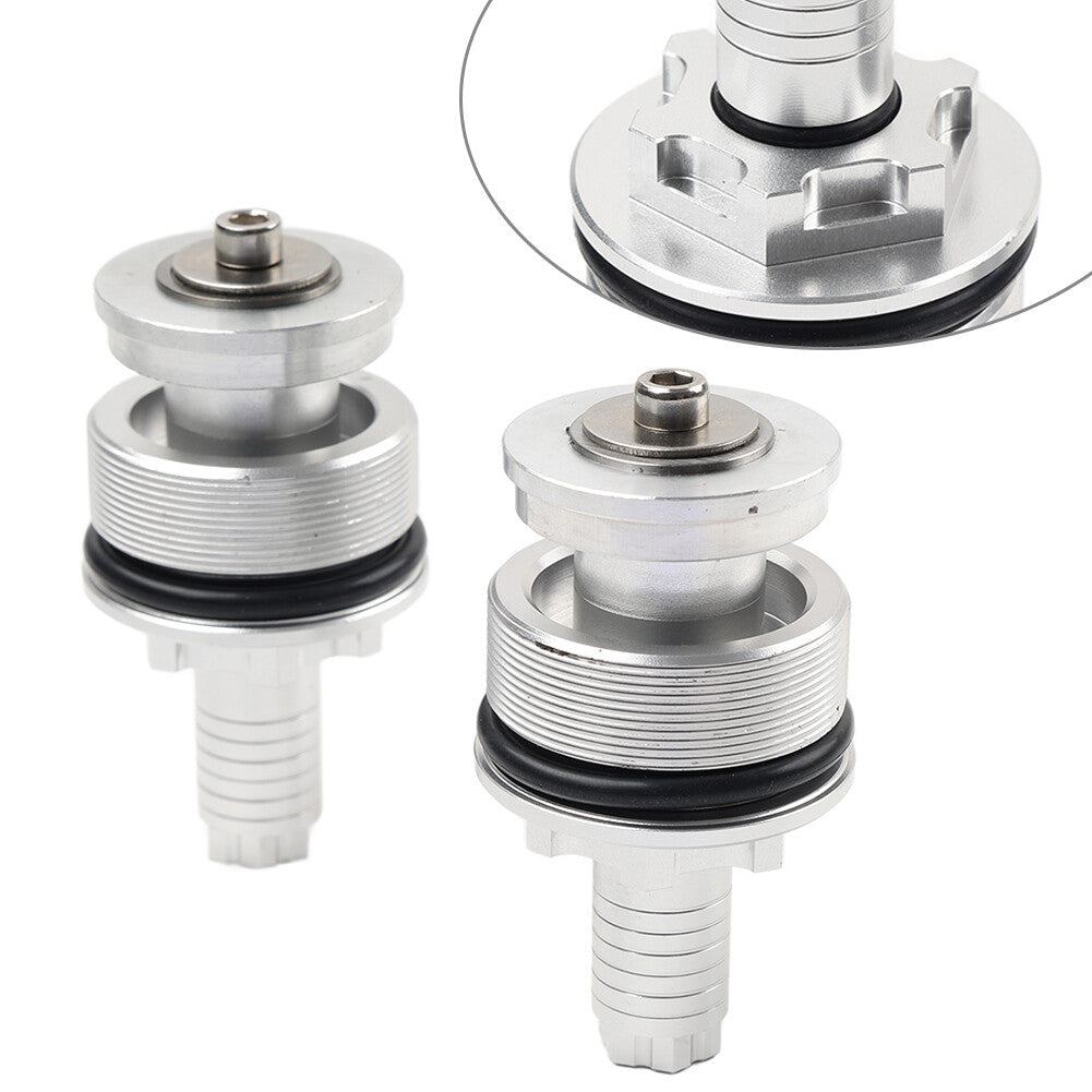 41MM Preload Adjusters Fork Cap Bolts for Yamaha R3 2015 2016 Silver Motorcycle