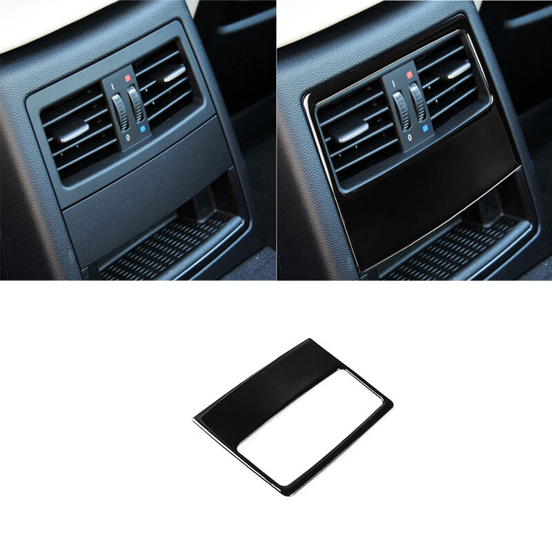 Carbon fiber rear vent cover trim for BMW 3 Series E90, E92, E93 (2005-2012)