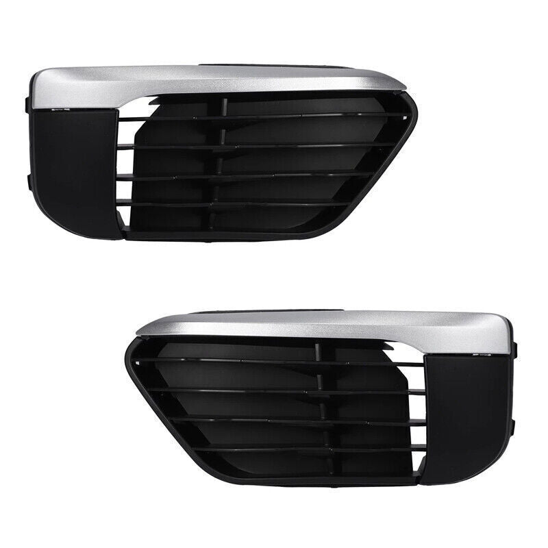 Pair For 2015 2016 2017-2018 for BMW X1 F48 F49 Car Bumper Lower Grille Bezel Cover