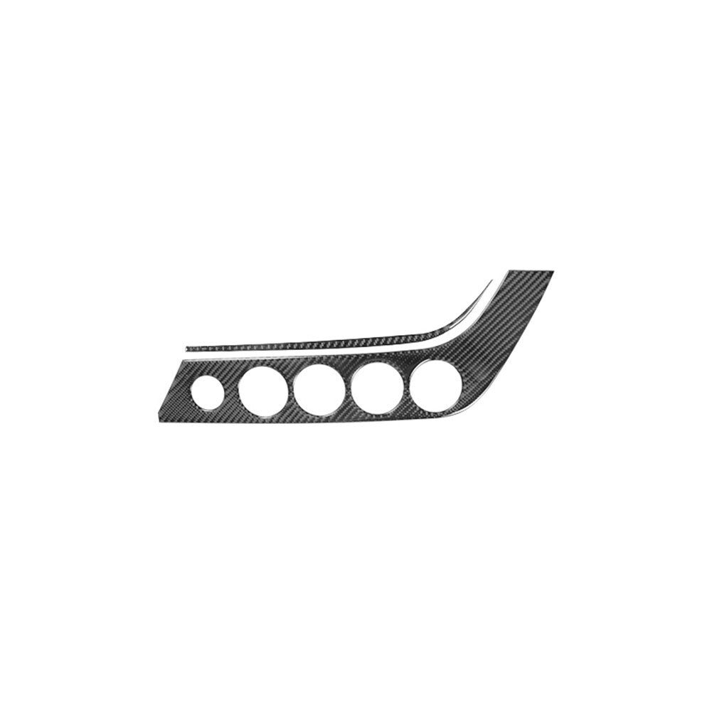Carbon Fiber Car Front AC Control Button Panel Cover for BMW Z4 E89 2009-2016