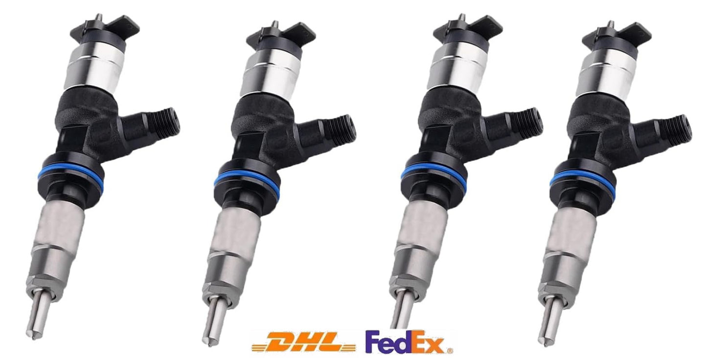 4X Fuel Injector 295050-0421 370-7287 for Caterpillar CAT C4 C4.4 Engine