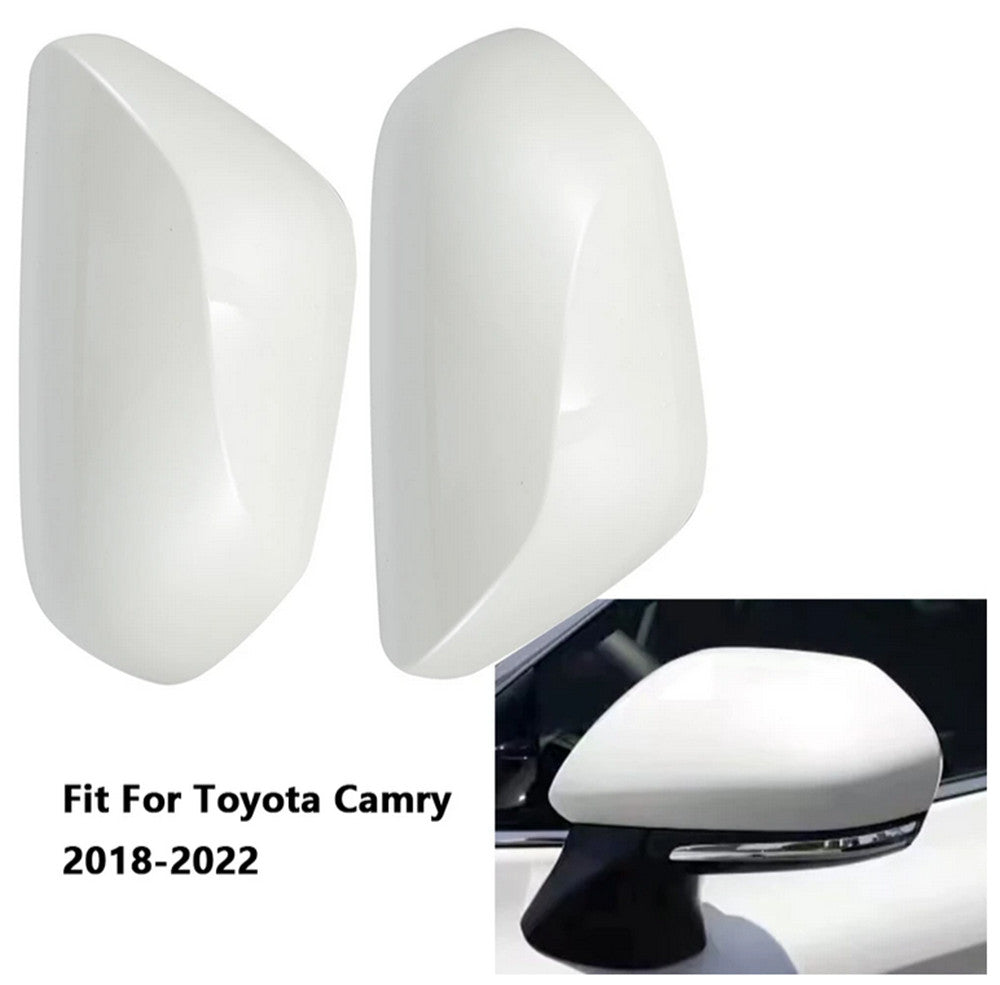 Car Door Side Mirror Cap Cover Replacement Fit for Toyota for Camry 2018-2022