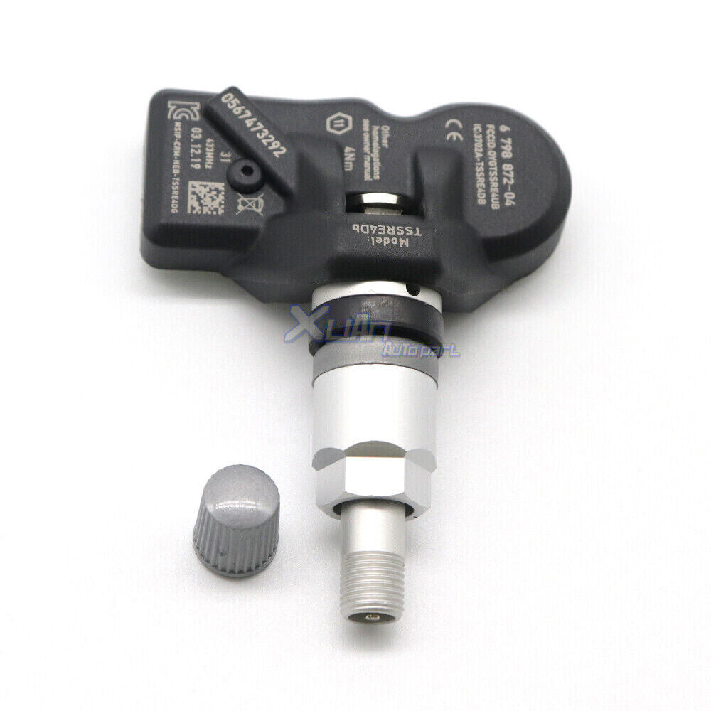 new 4-pack TPMS 6798872 tire pressure sensors for BMW 2, 3, 4, 5, 6, 7 series, X1, Z4, for Mini