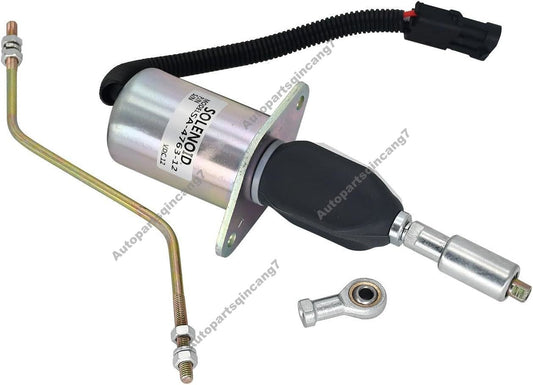 12V Stop Solenoid 3935456 SA-4762-12 For 6CT Engine