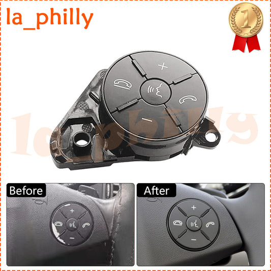 for Mercedes-Benz 2006-2011 ML GL Right Steering Wheel Switch Repair Button Gray