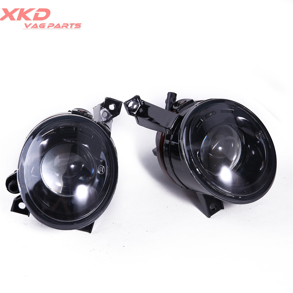 One Pair Front Convex lens Fog Lamps Foglights 9006 for VW for Tiguan EOS CC Touran