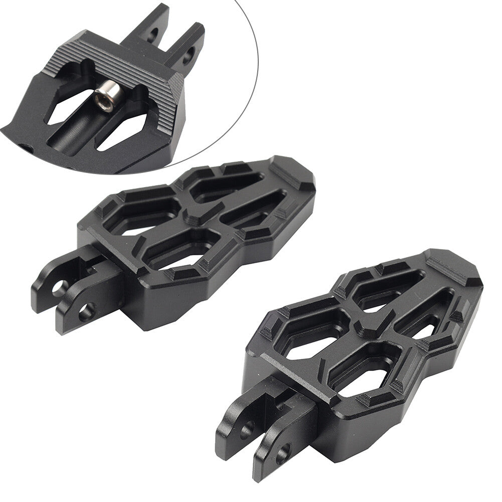 Front Foot Rests Footpegs Black For Benelli TNT 600 300 302S QJMotor 350 400