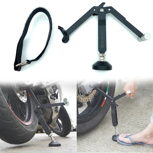 New Universal Wheel Lifter Support Frame Device Side Stand Motorbike Repair Tool