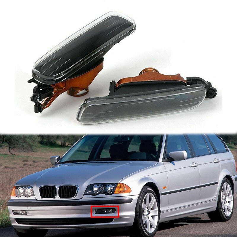 Left Right New Front Bumper Fog Light Without Bulbs for BMW E46 323i 1999-2001