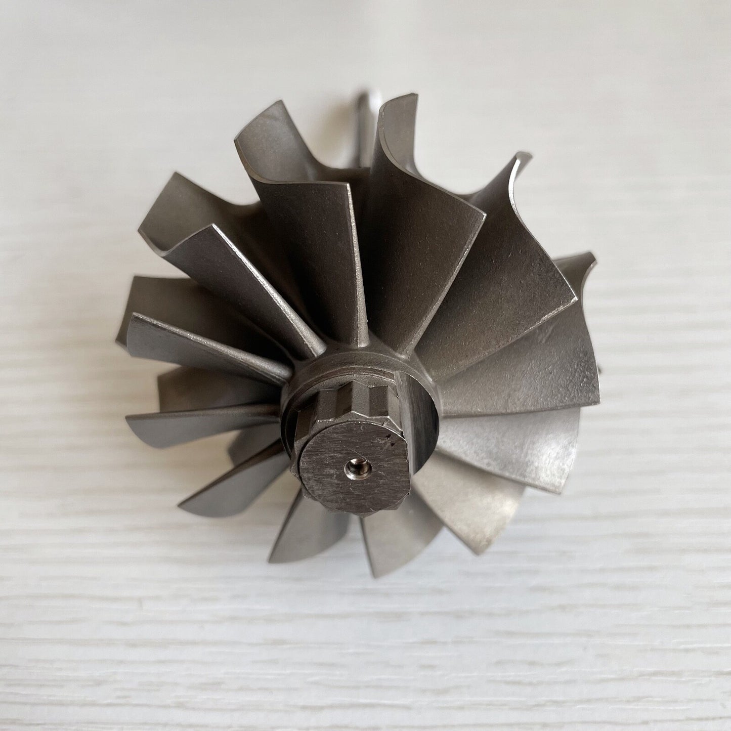 TE06H 58.5X67.2 mm 12-blade turbine wheel/turbine shaft and wheel for turbochargers