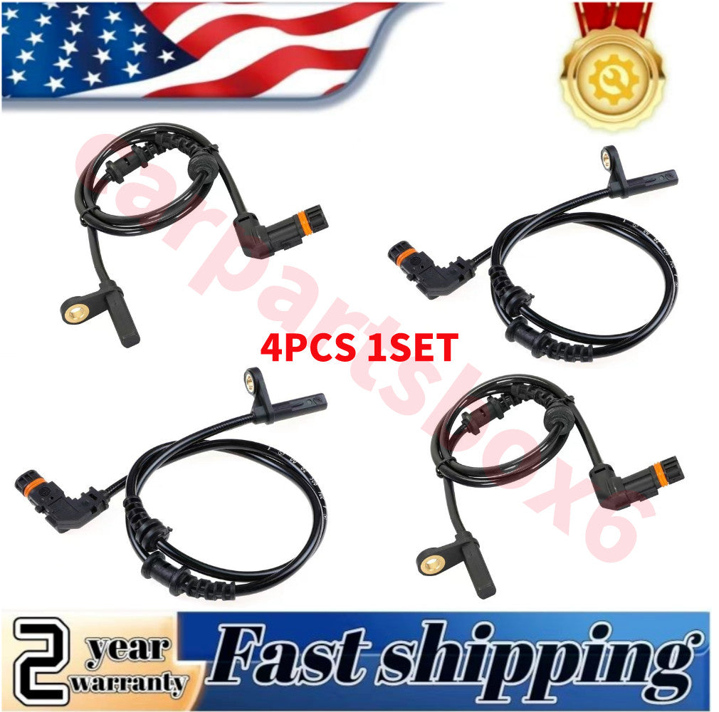 4 ABS wheel speed sensors, front, rear, left, and right, suitable for MERCEDES C250 C350 12-15