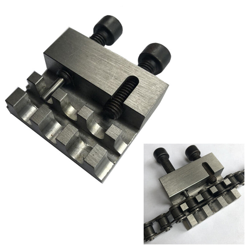Heavy-duty bicycle chain disconnector circuit breaker tool 40 41 420 chain pin