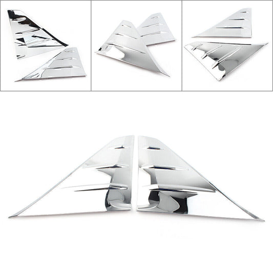 2Pcs B-Pillar Molding Cover Trim Mirror Fit for Toyota 2016-2019 Alphard 2016-2019