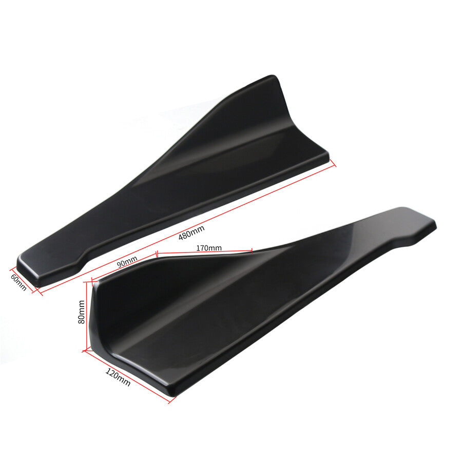 American General Motors Side Skirt Rocker Split Wing Ghana Diffuser Body Kit