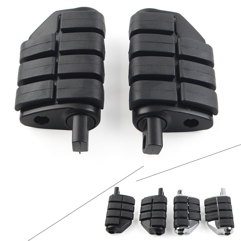 32mm 1.25 Male Foot pegs Footrest Pedal for Harley Iron XL 883 1200 Dyna Black