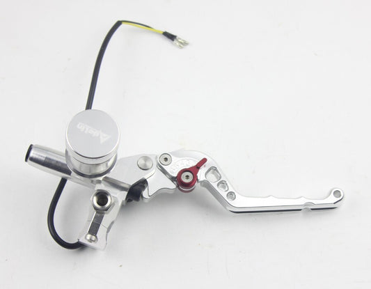 Adelin CNC PX-2 Brake Hydraulic Lever Master Ruckus Zoomer Motorcycle 7/8 Silver