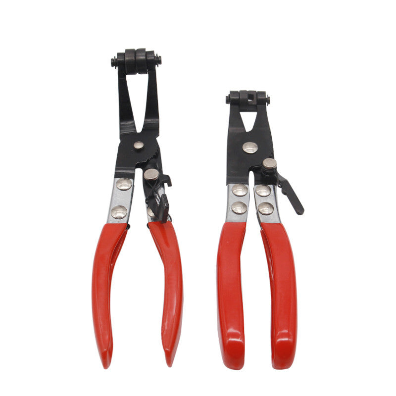 2Pc Car Hose Clamp Pliers Water Pipe Removal Fuel Coolant Clip Hand Tool Kit