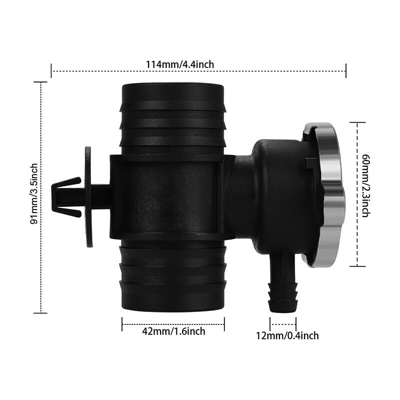 Set Coolant Filler Neck Radiator Hose Connector  Cap for Chrysler for Dodge for Jeep US