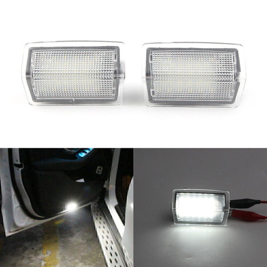 Auto Step Courtesy Door Lights Lamps for Mercedes Benz B C E ML Class White Lamp