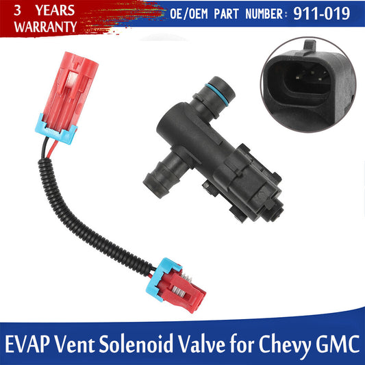 for 911 -019 EVAP Vent Solenoid Valve for Chevy Silverado for GMC for Sierra 1500 2500 US