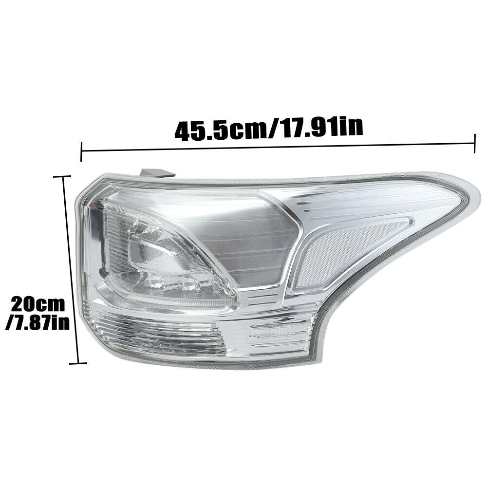 2× for Mitsubishi Outlander 13-14 Tail Light Rear Lamp Taillight L+R 8330A789