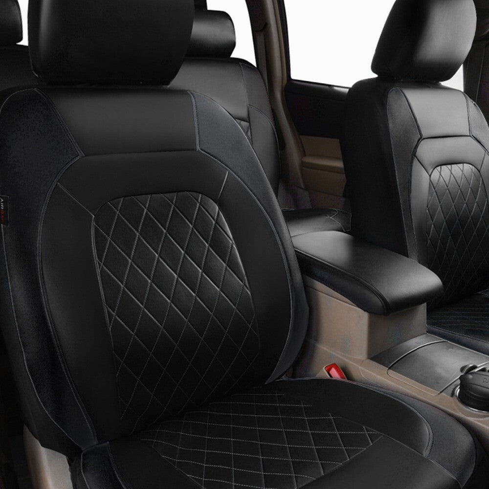 Waterproof Leather Front Car for Seat Covers Protectors 2pcs Fit for Toyota for Camry