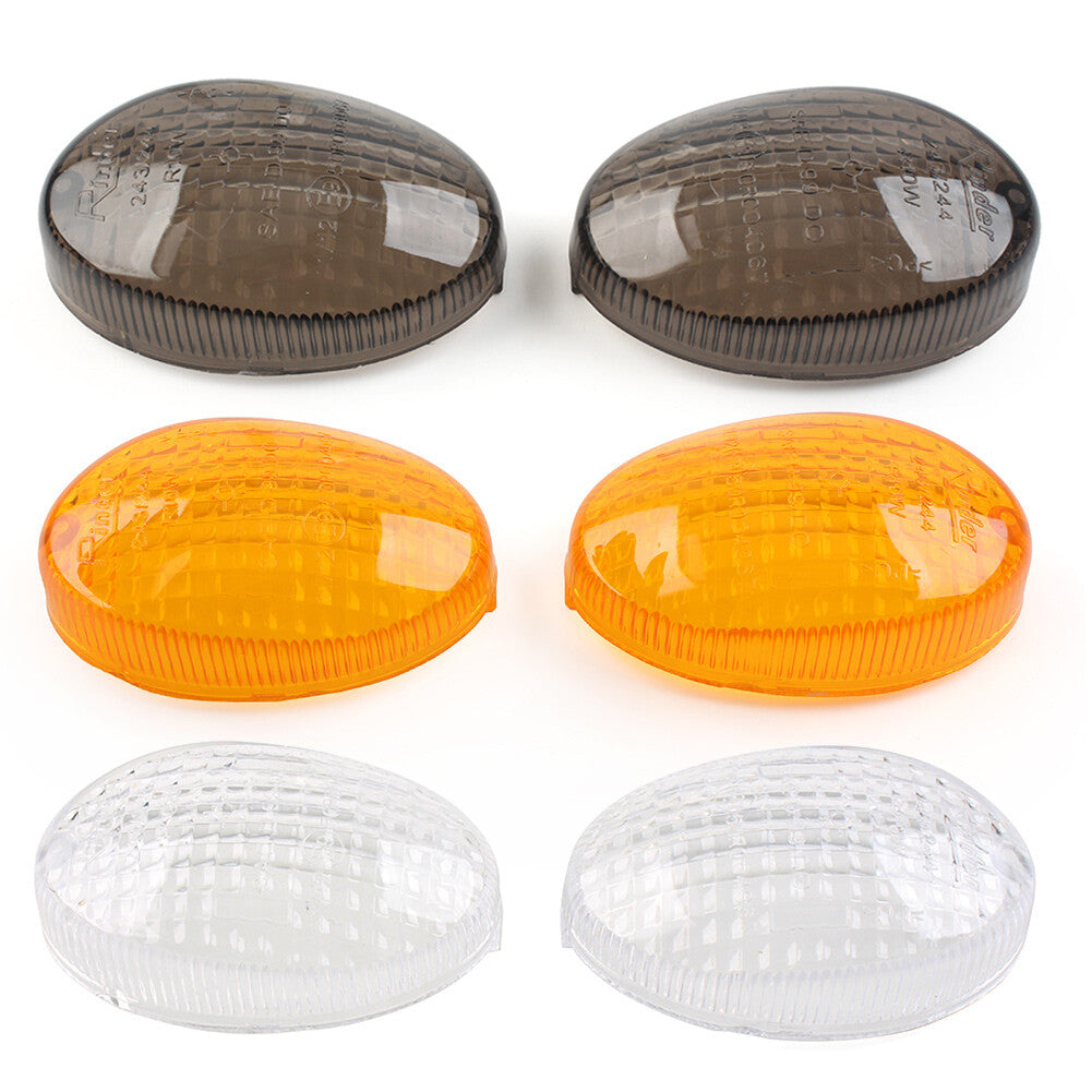2x Turn Signal Light Lens for KAWASAKI EX250R 250R Vulcan S 650 KLX250/SF