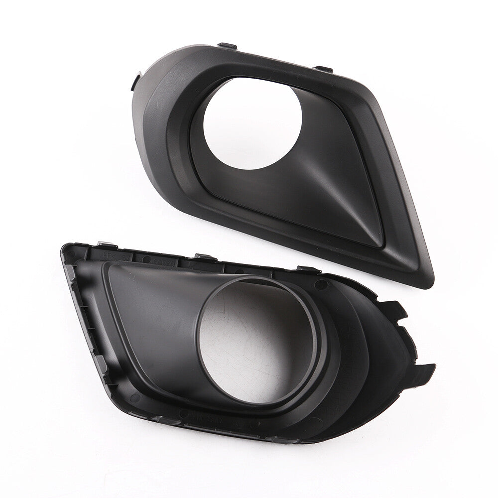 2pcs LH+RH For 2014-2016 for Subaru for Forester Bumper Insert Fog Light Bezel Cover New