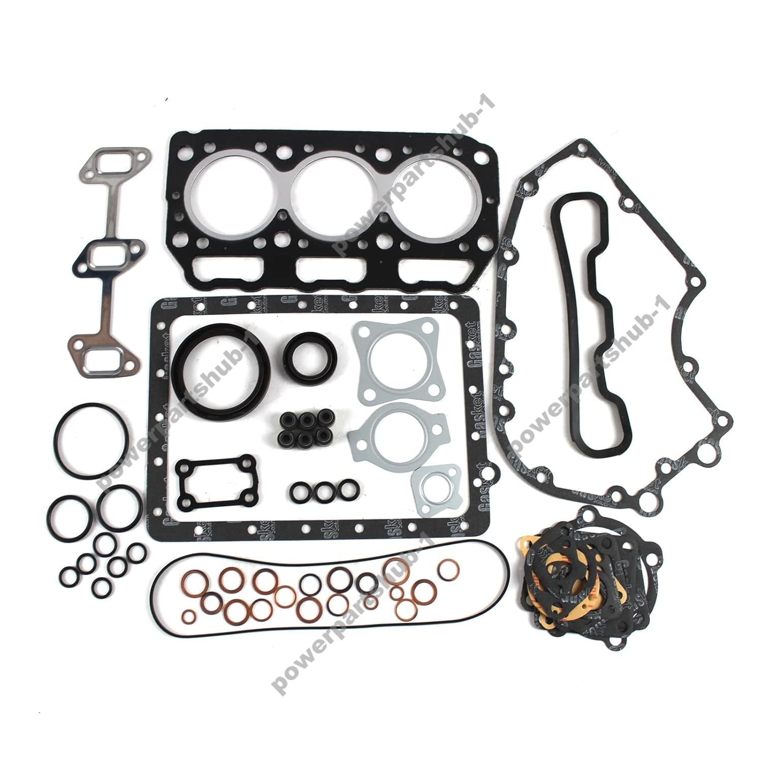 Overhaul Gasket Kit 721454-92605 for Yanmar Tractor 3T72SB 3T72SA-B 3T72 Engine