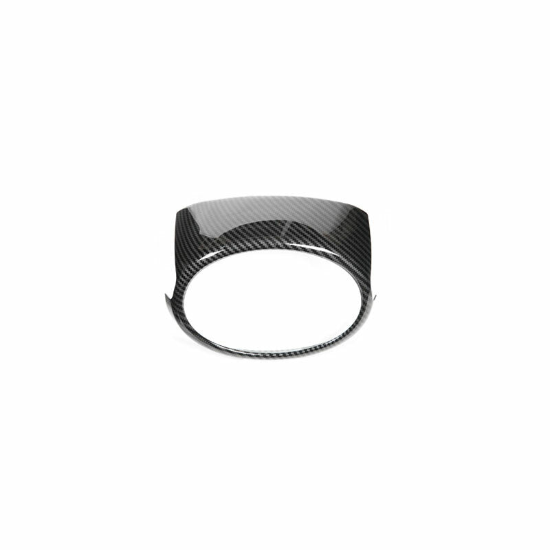 1PCS Carbon Fiber Front Logo Emblem Badge Cover Trim for Toyota RAV4 2019-2021