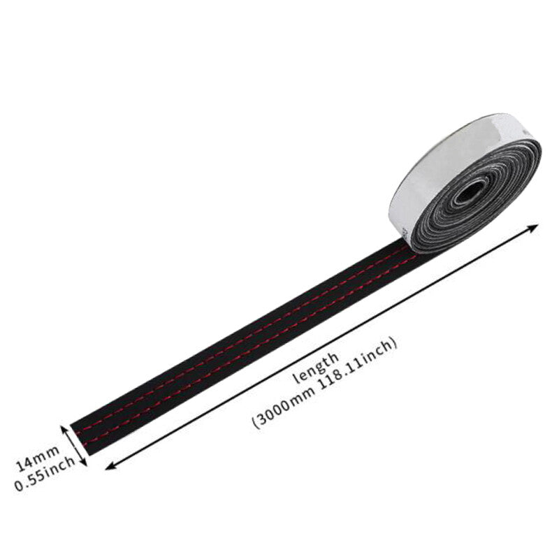 3001.4 cm Sealing Strip Molded Edge Decoration for Car Dashboard Clearance Strip Door Protection