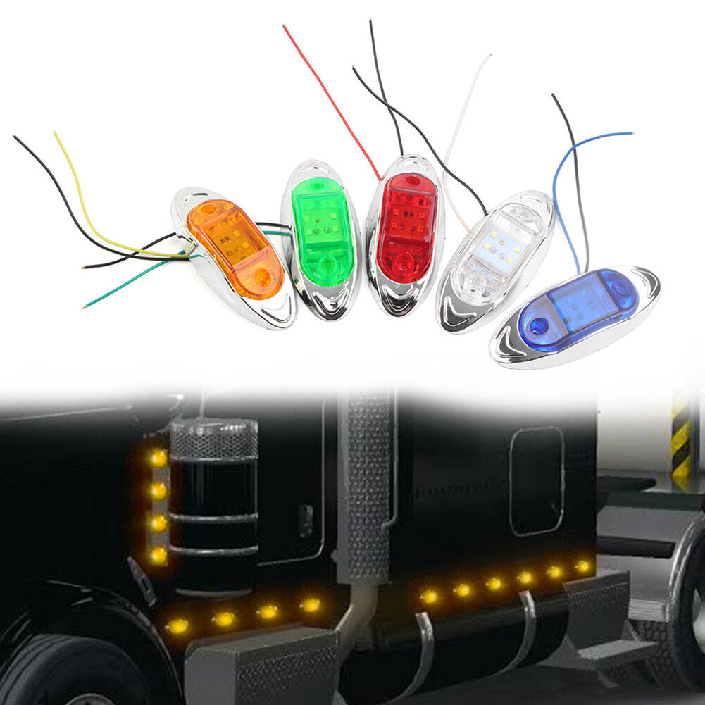 Width Indicator Light Side Marker Lamp Brake Warning Light For Bus Truck Trailer