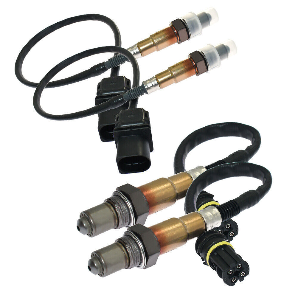 4X Upstream Downstream Oxygen O2 Sensor for BMW X5 xDrive 48i 4.8i 07-2010 4.8L