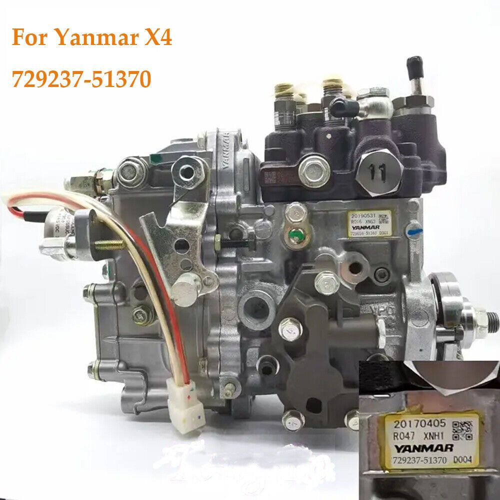 Fuel Injection Pump 729237-51370 For Yanmar 4TNV88-ZPHB Engine X4 Vehicle Truck
